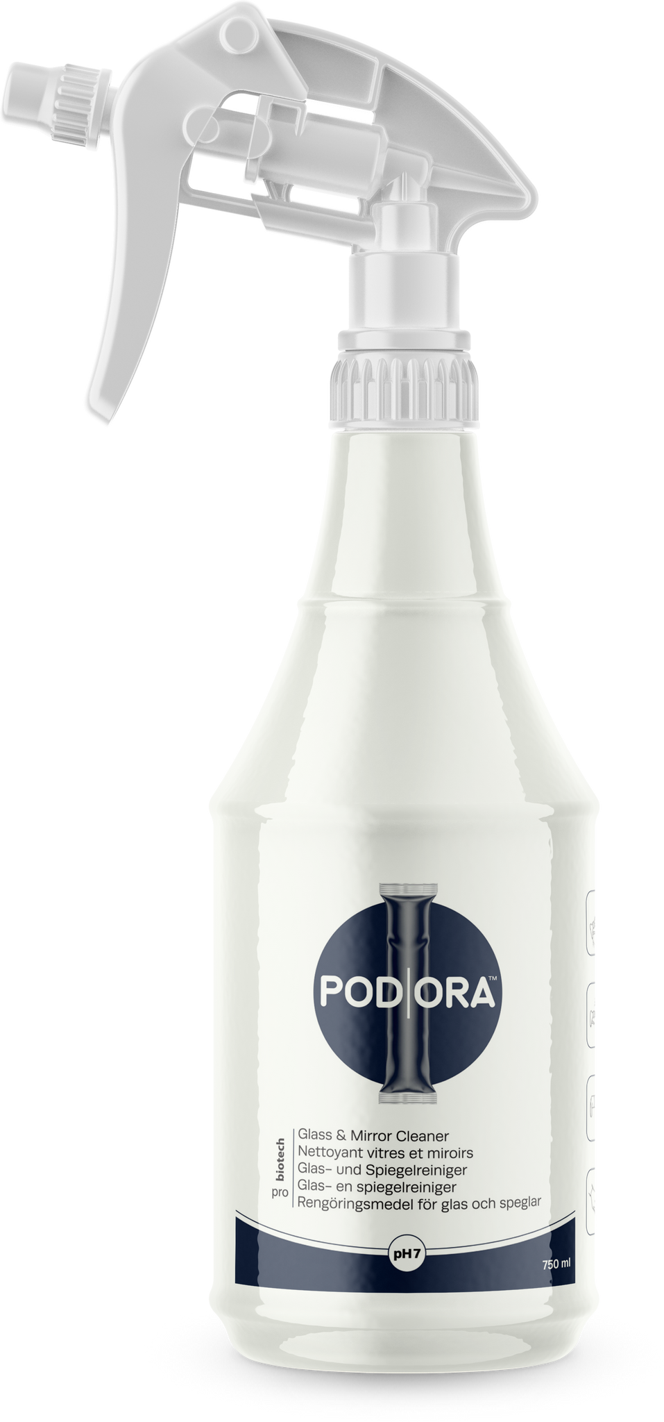 Sprayflaska 750 ml PodOra Glas och Spegel